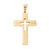 304 Stainless Steel Pendants STAS-B137-11G-1