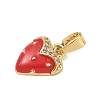 Brass Enamel Pendants CU-CBA5A06-01-2
