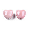 Pearlized Handmade Porcelain Beads PORC-T007-21-12-2