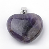 Natural Amethyst Pendants X-G-S219-18D-1