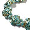 Synthetic Turquoise Dyed Beads Strands G-P507-05R-3