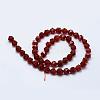 Natural Carnelian Beads Strands G-F523-01-8mm-2