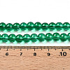 Baking Paint Transparent Glass Beads Strands DGLA-N006-6mm-09-4