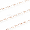 Ion Plating(IP) 304 Stainless Steel Paperclip Chains CHS-F010-01H-RG-2