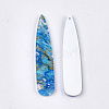 Cellulose Acetate(Resin) Big Pendants KY-T008-14K-2