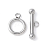 304 Stainless Steel Toggle Clasps STAS-Z124-01A-P-1