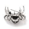 Natural Larvikite Brooches G-A224-01AS-11-2