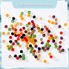 AHADERMAKER 8 Strands 8 Colors Imitation Austrian Crystal 5301 Bicone Beads GLAA-GA0001-90B-3