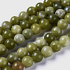 2 Strands Natural Chinese Jade Beads Strands G-OC0002-75-1