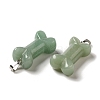 Natural Green Aventurine Pendants G-K353-02P-08-2