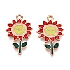 Alloy Enamel Pendants ENAM-T020-86-1