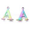 Ion Plating(IP) 304 Stainless Steel Charms STAS-H112-A-M-2