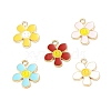 Alloy Enamel Pendants ENAM-C009-01G-1