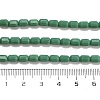 Opaque Glass Beads Strands GLAA-G112-04I-4