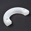 DIY Curved Line C Shape Candlestick Silicone Molds DIY-E040-02-4