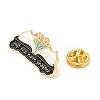 Reading Theme Zinc Alloy Enamel Pins JEWB-K001-02C-G-3