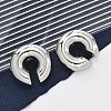 304 Stainless Steel C-Shaped Cuff Earrings for Women EJEW-M068-30P-1