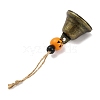 Halloween Iron Bell Hanging Ornaments HJEW-JM02437-4