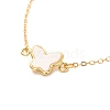 Butterfly Link Bracelet for Girl Women Gift BJEW-JB06733-02-4