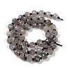 Natural Rutilated Quartz Beads Strands G-H057-A16-01-3