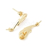 Brass Stud Earring Findings LS-KK-M326-19G-2