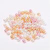 Barely Pink Mix Pearlized Glass Pearl Beads HY-X006-6mm-01-2