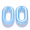 Imitation Jelly Acrylic Linking Rings OACR-S036-006A-F01-1