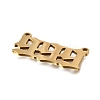 304 Stainless Steel Pendants STAS-D382-04I-G-2