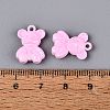 Spray Painted Alloy Pendants PALLOY-Q466-03A-3