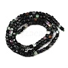 Natural Ruby in Zoisite Beads Strands G-RM2025-C37-B-3