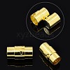 Brass Locking Tube Magnetic Clasps KK-Q089-M-4