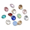 Pointed Back & Back Plated Glass Rhinestone Cabochons GLAA-B012-60A-1