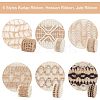 6 Bundles 6 Styles Burlap Ribbon OCOR-OC0001-18-4