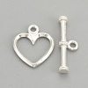 925 Sterling Silver Toggle Clasps STER-S002-61-1