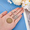 2Pcs 925 Sterling Silver Pendant Bails STER-PH0002-34-3