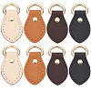 8Pcs 4 Colors Cowhide D Buckle FIND-BBC0003-75B-1