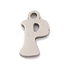 Non-Tarnish 201 Stainless Steel Charms STAS-U016-01P-P-1