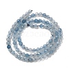 Natural Aquamarine Beads Strands G-F509-10-4mm-3