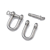 304 Stainless Steel Ring Clip Buckles for Bag Chain Strap STAS-C165-02A-P-2