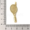 Brass Micro Pave Cubic ZircBrass Micro Pave Cubic Zirconia Pendants KK-S391-08G-01-3