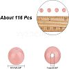 2 Strands Natural Pink Opal Beads Strands G-FH0001-71-2