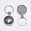 Synthetic Blue Goldstone Keychain KEYC-G043-C03-2