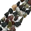 Raw Rough Natural Indian Agate Beads Strands GG-CBA0B77-A10-01-2