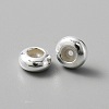 925 Sterling Silver Spacer Beads STER-WH0008-06A-S-1