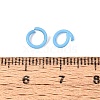 Spray Painted Iron Open Jump Rings IFIN-T017-04C-04-3
