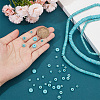 HOBBIESAY 3 Strands 3 Styles Synthetic Turquoise Dyed Beads Strands G-HY0001-49-3