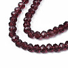 Glass Beads Strands EGLA-A034-T10mm-D26-4