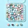 68Pcs 9 Colors Handmade Porcelain Beads PORC-FS0001-23C-6