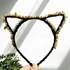 Natural Yellow Quartz Hair Bands PW-WG9AADF-13-1