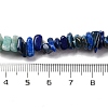 Natural Amazonite & Green Aventurine & Lapis Lazuli Beads Strands G-L610-A11-01-4